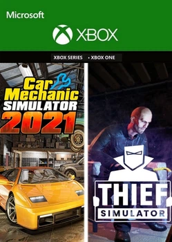 Ключ активации Car Mechanic Simulator 2021 & Thief Simulator для Xbox One/Series S/X