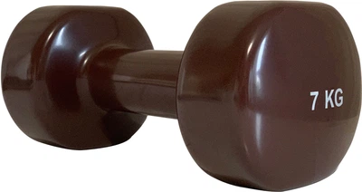 Гантель вінілова Stein 7 кг Коричнева (DB3012-7brown)