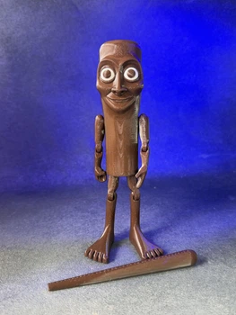 Игрушка Тунг тунг Сахур Tung tung sahur шарнирная 3D высота 15 см