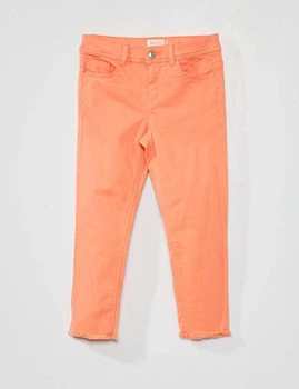 Джинси Skinny Kiabi персиковий LFJQA496 132-137