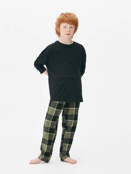 Лонгслів Primark чорний UPHRP332 128