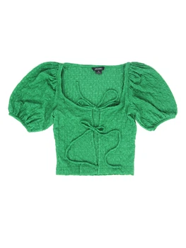Блуза Monki XS зеленый 13061071557