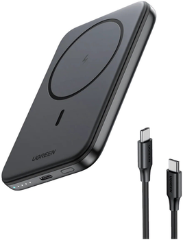 Powerbank Ugreen PB761 10000mAh 30W Magsafe + USB-C Black (6941876247639)