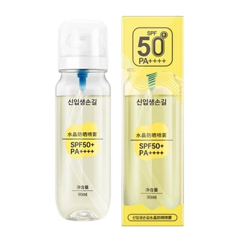 Сонцезахисний спрей з екстрактами ромашки та центели, SPF 50+ PA++++ . 90 мл. 신입생손길 (211)