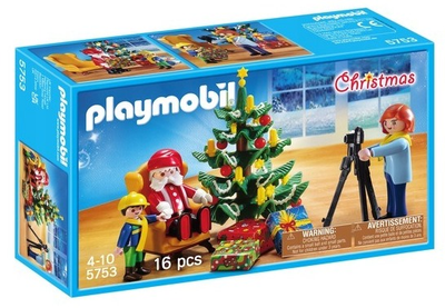 Klocki Playmobil Zdjęcie ze Świętym Mikołajem 16 szt 5753 (4008789057532)