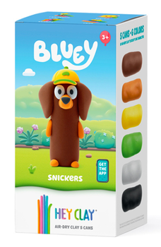 Masa plastyczna Hey Clay - Figurka Bluey Snickers + akcesoria 5pak HCL50206CEE5 (4897105245544)