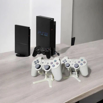 Держатель для геймпада для консоли PlayStation 1-2 Белый