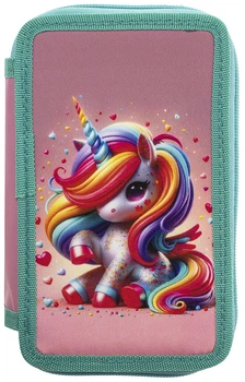 Пенал Class Cute Unicorn 2 отделения пустой (25301C) (8591662301250)