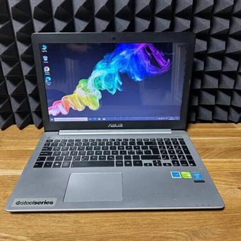 Ноутбук Asus R553L Червоний з сріблястим #01-8492_223 Б/В