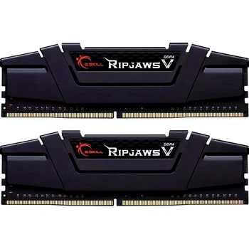 Оперативная память G.Skill Ripjaws V DIMM 64 ГБ (2×32 ГБ) DDR4 3200 МГц CL16 Черный (F4-3200C16D-64GVK)