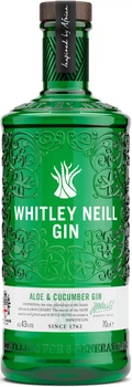 Джин Whitley Neill Алое & Огірок 0.7 л 43% (5011166057291)