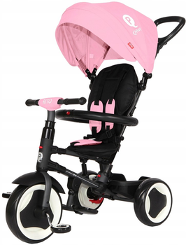 Rowerek trójkołowy Qplay Rito Eva Pink (5061047480069)