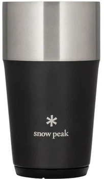 Термокружка Snow Peak TW-470-BK Shimo Tumbler 470 мл двойные стенки для пива, эль Black