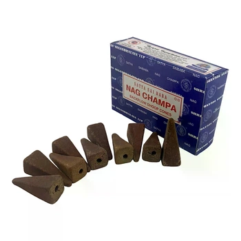 Nagchampa Backflow Cones(Нагчампа)(Satya) 10 конусов в упаковке 35027