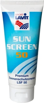 Солнцезащитный крем HEY-sport Lavit Sun Screen LSF 50 UVA/UVB для туризма и спорта 100 мл