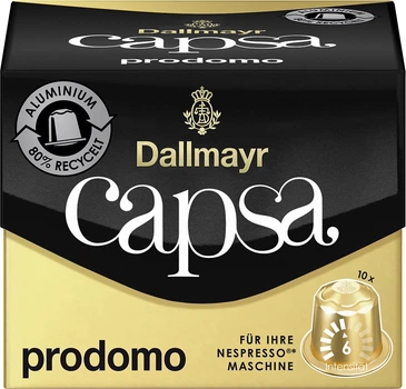 Кава в капсулах Dallmayr Capsa Prodomo 56 г х 10 шт. (4008167011101)