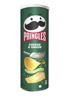 Чипсы Pringles Cheese & Onion — сирно-луковое наслаждение , 165 г