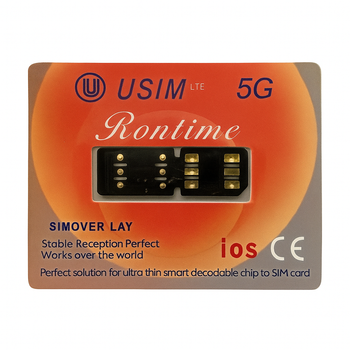 U-SIM LTE RONTIME 5G v3.1.1 — надійне розблокування iPhone 7–16 Pro Max | Підтримка iOS 16–18.5