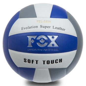 Мяч волейбольный Fox Soft Touch Game 8000 размер №5 White-Grey-Blue