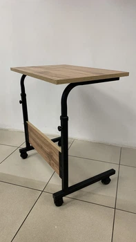 Приставной регулированный столик Дуб Тахо Computer 600*600*400