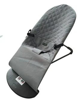 Детский шезлонг-качалка BABY Balance iBaby Серый
