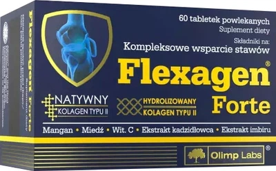 Suplement diety Olimp Flexagen Forte, 60 tabletek powlekanych (5901330039959)