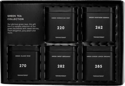 Zestaw herbat Teministeriet Green Tea Collection sypkich 5 szt (7340023001152)