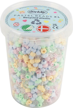 Zestaw dla dziecięcej kreatywności Dantoy Pastel Recycled Beads 5940 (5701217059403)