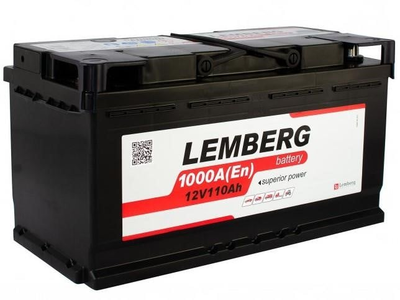 Аккумулятор 110 Ач/12В LEMBERG battery Euro LB110-0