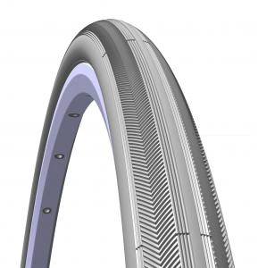 Покрышка 24x1 3/8x1 1/4 (32-540) Rubena RIB V23 Classic, серая для колёсных кресел