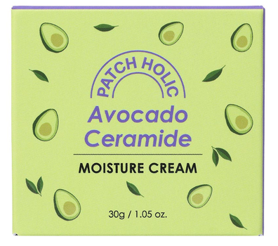 Krem do twarzy Patch Holic Avocado Ceramide Moisture Cream nawilżający z ceramidami 30 ml (8809630091820)