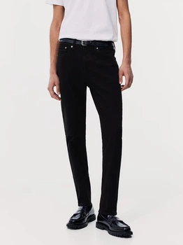 Джинси Slim Fit чоловічі H&M 1024256001c26 W28L32 Чорні (KC1000000051433)