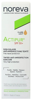 Сонцезахисний крем Noreva Laboratoires SPF 50+ 30 мл (3571940001985)