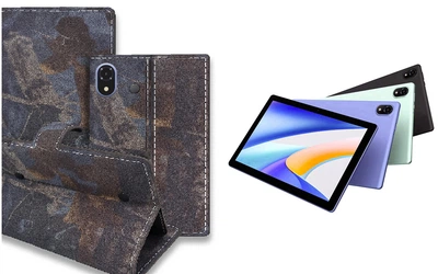 Книга-трансформер Armor для планшета DOOGEE Tab U10, U10 Pro, цвет Hrab
