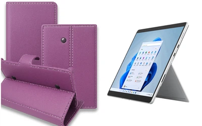 Книга-трансформер Armor для планшета Microsoft Surface Pro 8, Pro 9, цвет Violet