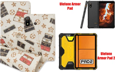 Книга-трансформер Armor для планшета Ulefone Armor Pad, Armor Pad 2, цвет L. white