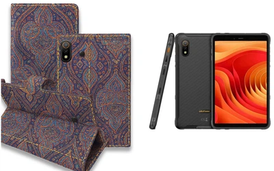 Книга-трансформер Armor для планшета Ulefone Armor Pad Lite, Armor Pad Pro, цвет Pestryy