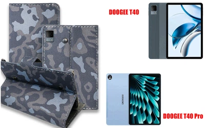 Книга-трансформер Armor для планшета DOOGEE T40, DOOGEE T40 Pro, цвет Khaki winter