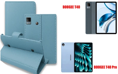 Книга-трансформер Armor для планшета DOOGEE T40, DOOGEE T40 Pro, цвет Blue