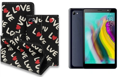 Книга-трансформер Armor для планшета Tecno Tab 7 P704a, цвет Love