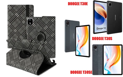 Чехол Spinner360 для планшета DOOGEE T30 Max, цвет Kletochka