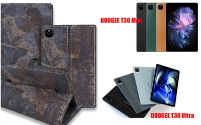 Книга-трансформер Armor для планшета DOOGEE T30 Max, T30 Ultra, цвет Hrab