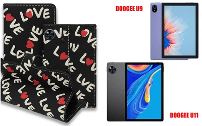 Книга-трансформер Armor для планшета DOOGEE U9, DOOGEE U11, цвет Love