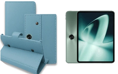 Книга-трансформер Armor для планшета OnePlus Pad, Pad 2, Pad Go, Pad Pro, цвет Blue