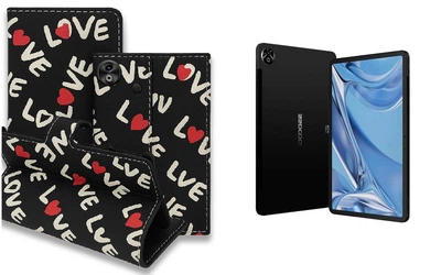 Книга-трансформер Armor для планшета DOOGEE T20 Ultra, цвет Love