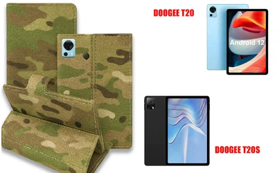 Книга-трансформер Armor для планшета DOOGEE T20, T20S, цвет Multicam