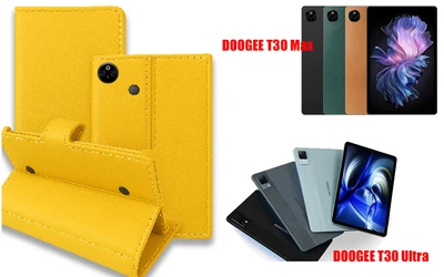 Книга-трансформер Armor для планшета DOOGEE T30 Max, T30 Ultra, цвет Yellow