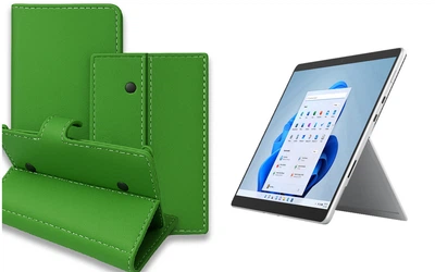 Книга-трансформер Armor для планшета Microsoft Surface Pro 8, Pro 9, цвет Green
