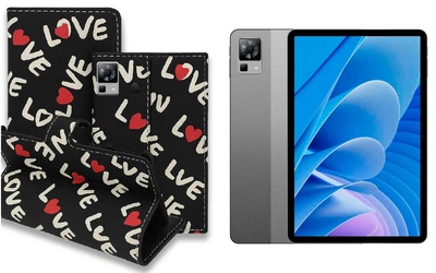 Книга-трансформер Armor для планшета DOOGEE T30, T30 Pro, цвет Love