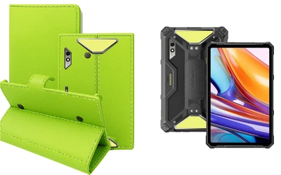 Книга-трансформер Armor для планшета Ulefone Armor Pad 3 Pro, цвет Lime